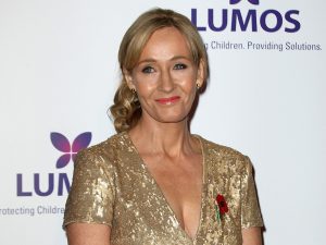 J.K. Rowling on the Red Carpet