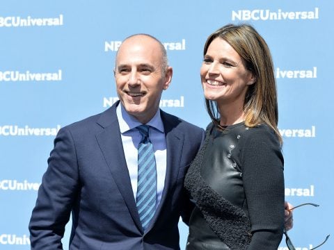 Matt Lauer and Savannah Guthrie Photo