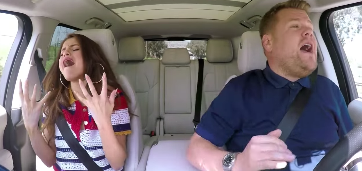 Selena Gomez Sings Carpool Karaoke! The Hollywood Gossip