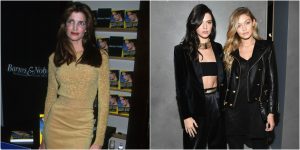 Stephanie Seymour/Kendall Jenner and Gigi Hadid