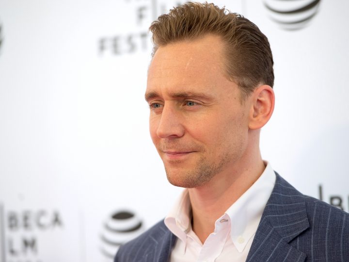Tom Hiddleston Looks Serious