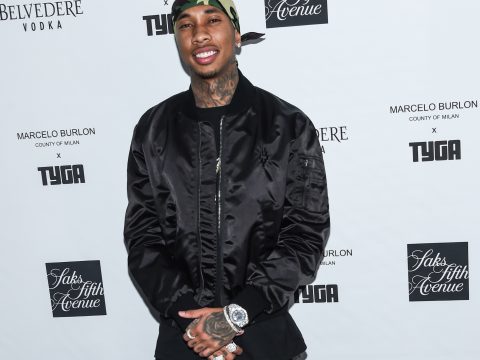 Tyga on the Red Carpet
