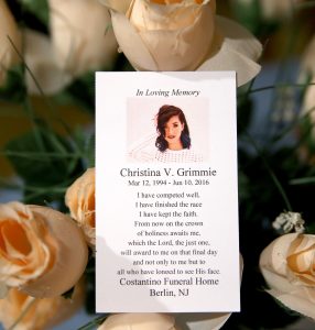 Christina Grimmie Funeral Photo