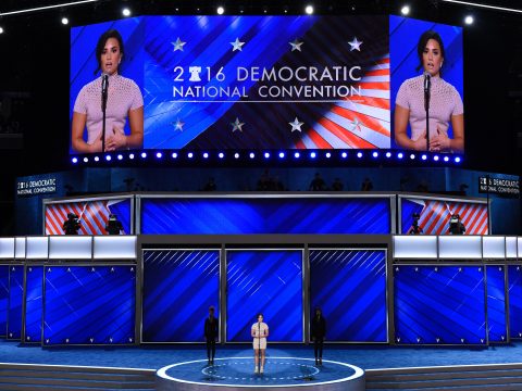 Demi Lovato Talks Mental Illness at Democratic National Convention