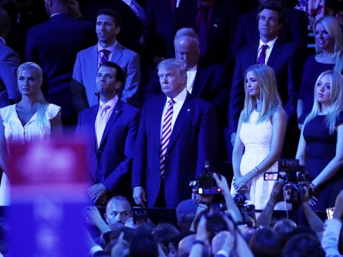 Donald Trump at the RNC