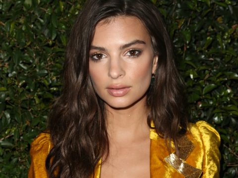 Emily Ratajkowski in Gold