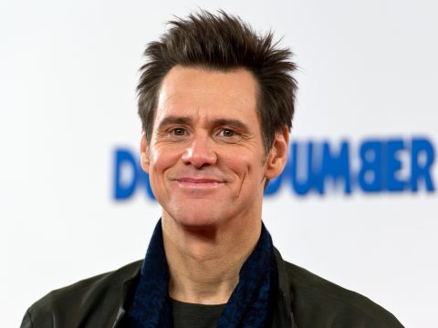 Jim Carrey Dumb and Dumber To Photocall Pic
