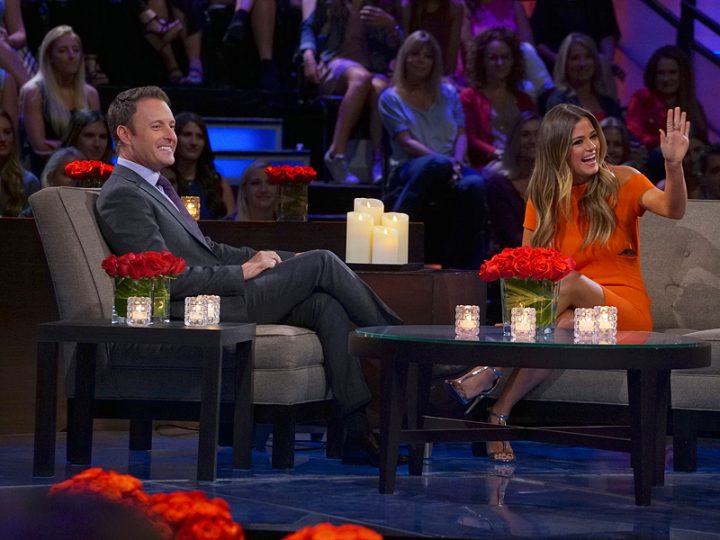 JoJo and Chris Harrison