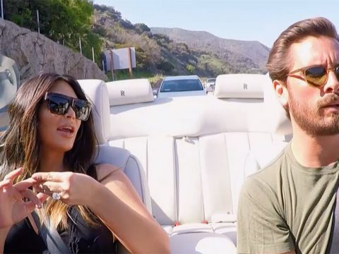 Kim Kardashian and Scott Disick