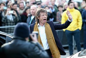 Mick Jagger Waves