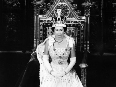 Queen Elizabeth Parliament Pic