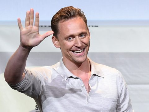 Tom Hiddleston at Comic-Con