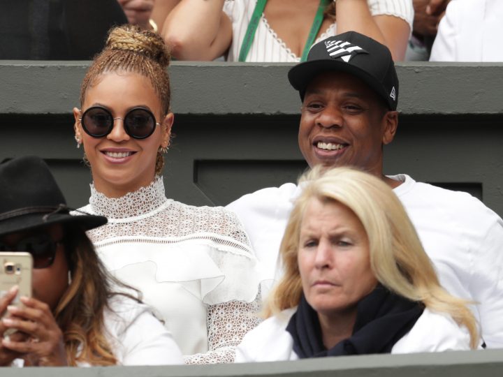 Beyonce and Jay Z Attend Wimbledon