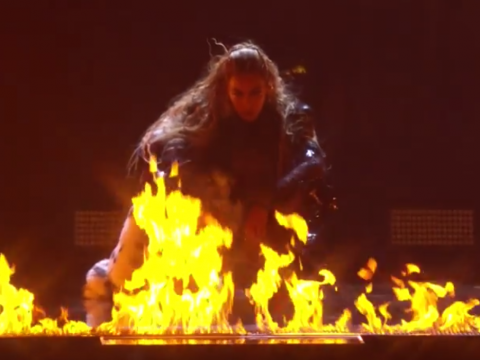 Beyonce Fire Photo