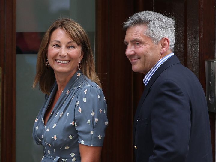 Carole Middleton Michael Middleton Prince George Birth