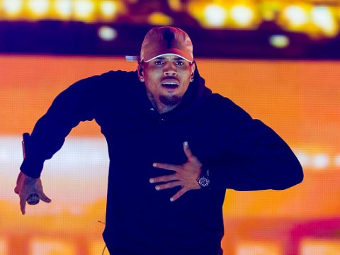Chris Brown Performs in Concert in Oslo