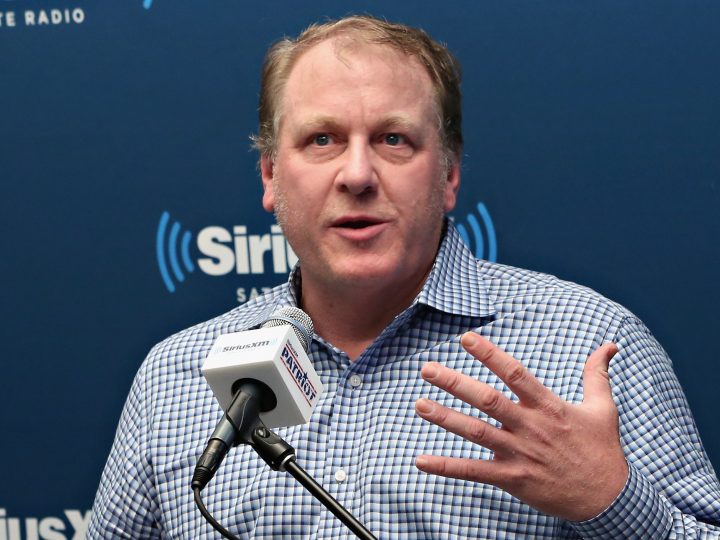 Curt Schilling at the Mic