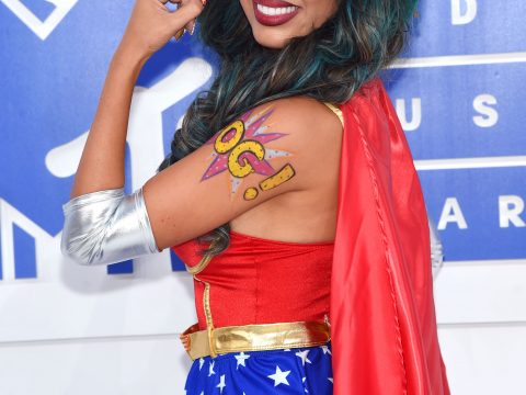Farrah Abraham Flexes Close-Up VMAs 2016