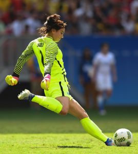 Hope Solo Booted