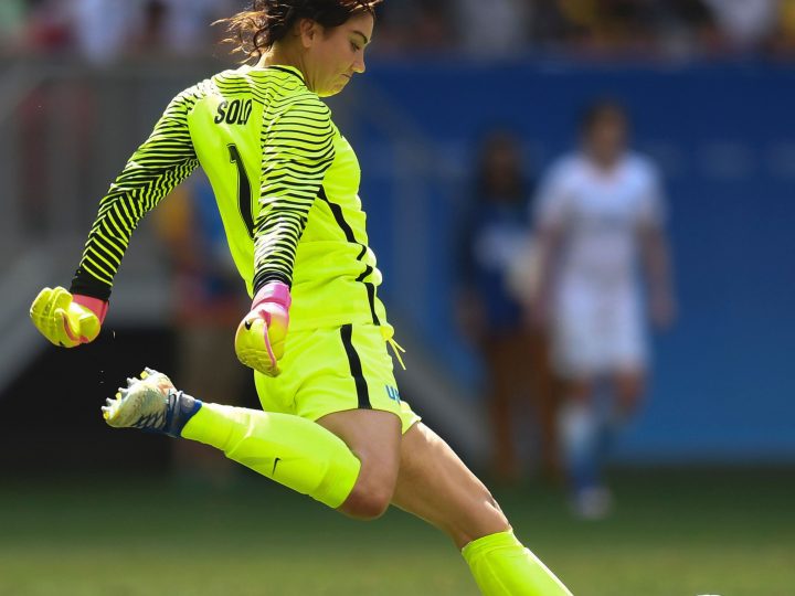 Hope Solo Booted