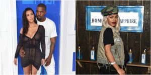 Kanye West Kim Kardashian Teyana Taylor Pic