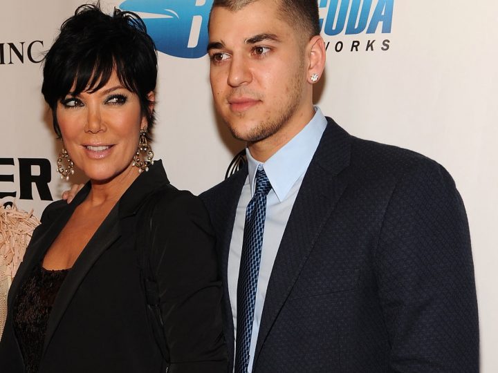 Kris Jenner ad Rob Kardashian