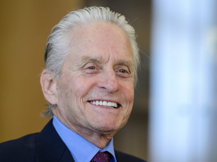 Michael Douglas Smiles