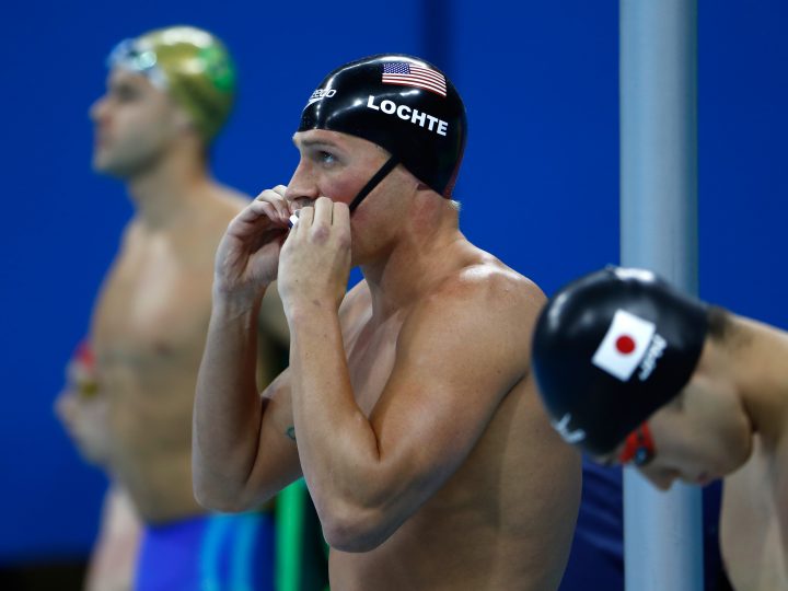 Ryan Lochte at the Pool