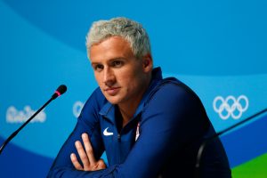 Ryan Lochte Press Conference Day 7 Olympics