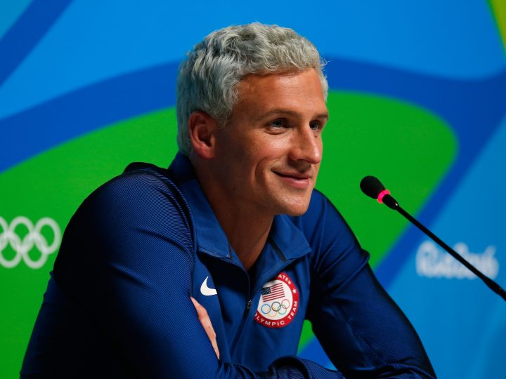 Ryan Lochte Smirk Photo