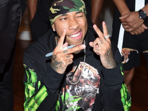 Tyga Saks New York Pic
