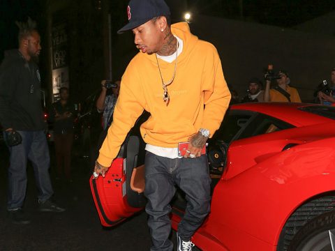 Tyga Sighted In Hollywood