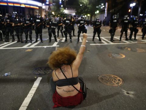 Charlotte Protest Photo