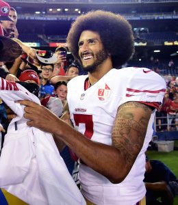 Colin Kaepernick Greets Fans