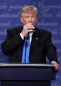 Donald Trump Debate Photo
