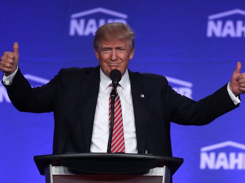 Donald Trump, Thumbs Up!