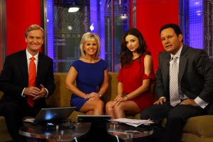 Gretchen Carlson with Miranda Kerr