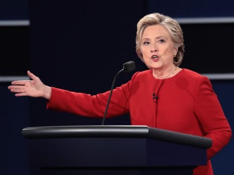 Hillary Clinton Debate Photo
