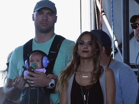 Jana Kramer Mike Caussin Infant Daughter LakeShake Country Music Festival