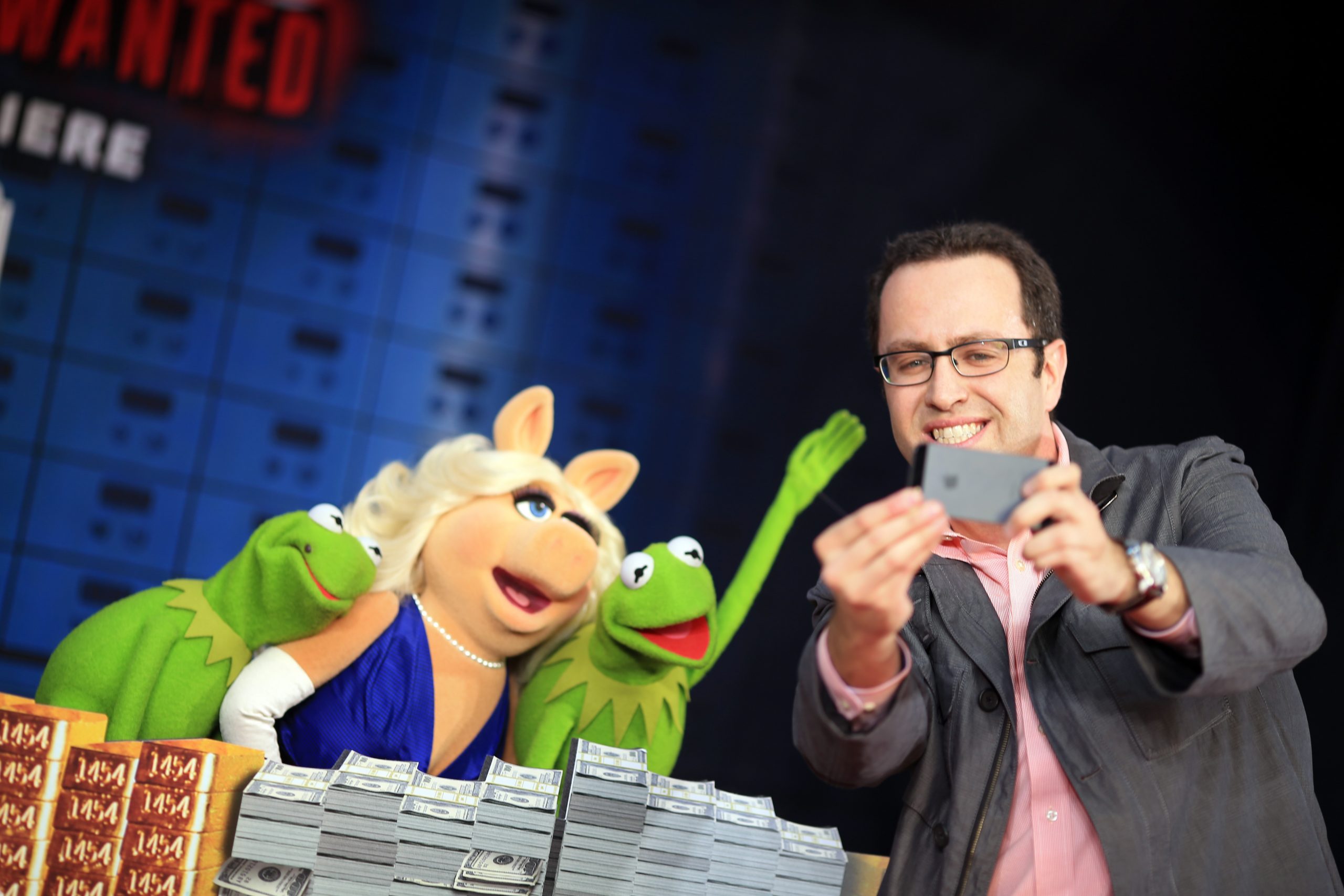 Jared Fogle and Muppets - The Hollywood Gossip