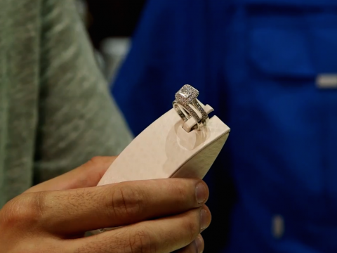 Jinger Duggar Engagement Ring Image