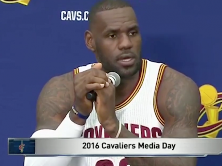 LeBron James Press Conference