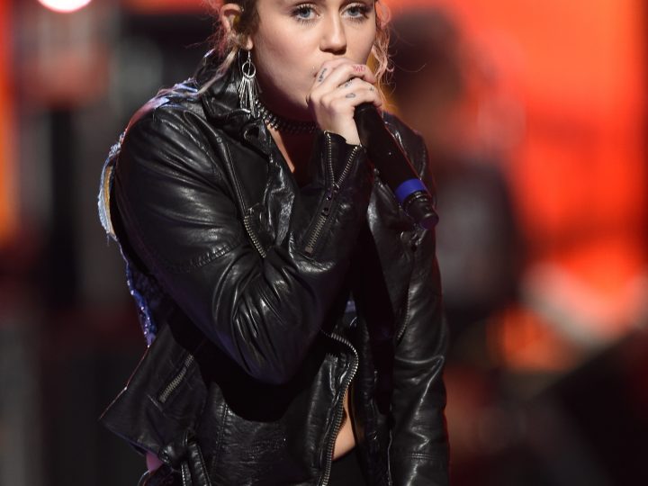 Miley Cyrus as a Rocker
