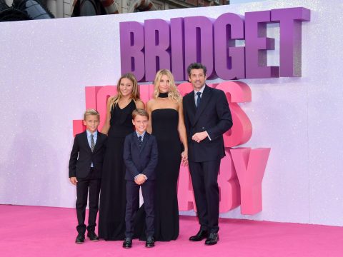 Patrick Dempsey Wife Jillian Bridget Jones's Baby World Premiere