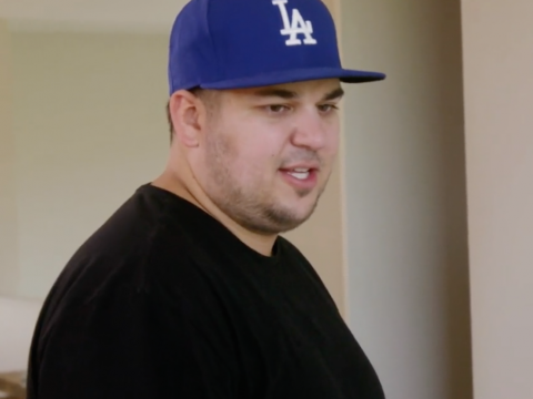 Rob Kardashian in a Cap