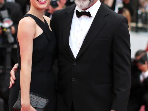Rosalind Ross and Mel Gibson