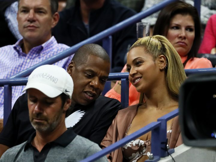 Beyonce and Jay-Z at the U.S. Open