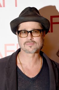 Brad Pitt Stares