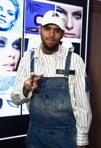 Chris Brown in a Cap