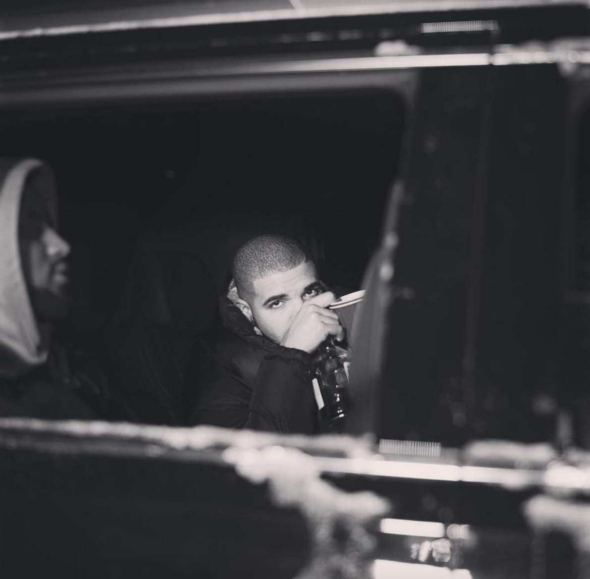 Drake black and white pic The Hollywood Gossip